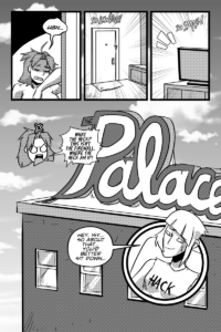 Mega Maiden wakes with a massive Power hangover from her over-exhaustion during the lunar trials, and is shocked to see her surroundings.