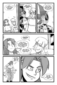 Lizzy and Garnet interrupt Dee Dee and Isis' touching moment to ask just who the heck is The American Riot?!